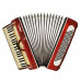 Concert Piano Accordion Almaz made in Russia New Straps 2203, Keyboard Accordian, Amazing sound.