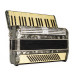 Hohner Verdi II, made in Germany, Vintage Piano Accordion, 80 Bass, New Straps 2139 Old Original Musical Instrument Beautiful Sound!