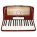 Original Weltmeister Piano Accordion 80 Bass made in Germany New Straps 2206, Bright and Quality sound.