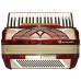 Barcarole Piano Accordion made in Germany 120 Bass Buttons New Straps Case 2178, Powerful sound, Concert Accordion for Adults