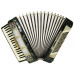 Original Barcarole Piano Accordion made in Germany New Straps Case 2226, Rich and Powerful sound, Concert Accordion for Adults