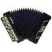 Converter Free Bass Stradella Russian Bayan Tula 201 Button Accordion New Straps Case 2231, Rich and Powerful sound Concert Accordion for Adults