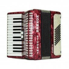 HOHNER ホーナー STUDENT 48 アコーディオン ハードケース付属 HOHNER Student 48 Bass Lightweight Piano Accordion, German