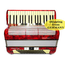 Hohner Tango IIM made in Germany Rare Lightweight Original Piano Accordion, 2065, incl. Straps, Top Quality Concert Accordion, Amazing Rich Sound!