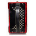 Hohner Club III M Diatonic Button Accordion Original German Harmonika New Straps 2046, Rare Squeezebox, Fantastic sound!