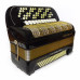 Almost Unused Hohner Maestro IV Chromatic Button Accordion made in Germany 2092, incl New Straps, Case, Amazing sound!
