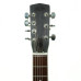 New Seven 7 String Acoustic Guitar Сutaway, made in Ukraine by Trembita Color Black Natural Wood