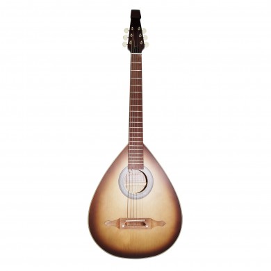 New Ukrainian 6 Six Strings Acoustic Guitar Lute Folk Kobza, Natural Wood! Sunburn